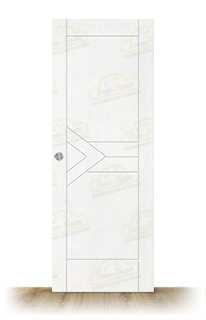 Puerta Corredera LP-900 de Interior Lacada Blanca