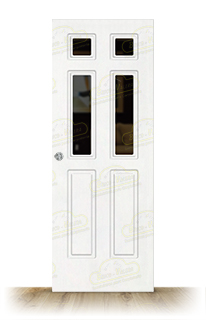 Puerta Corredera P16-V4 de Interior Lacada Blanca