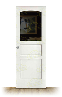 Puerta Corredera PM-1046 Blanca ZV1 de Interior Rústica Lacado Blanco