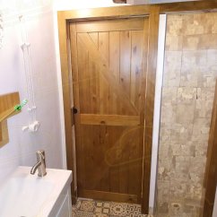 Foto Puertas de Granero con Cristal cliente 1