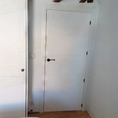 Foto Puertas Block Blancas Lisas Modernas cliente 13