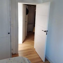 Foto Puertas Block Blancas Lisas Modernas cliente 14