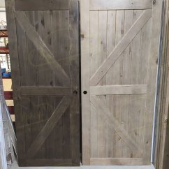 Foto Puertas de Granero con Cristal cliente 8