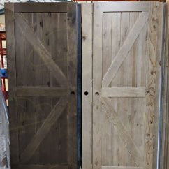 Foto Puertas de Granero con Cristal cliente 9