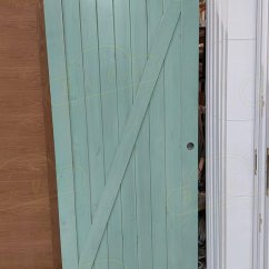 Foto Puertas de Granero con Cristal cliente 12