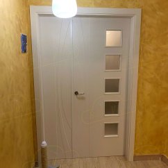 Foto Puertas Block Blancas Lisas Modernas cliente 6