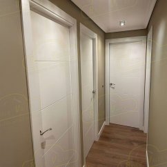 Foto Puertas Block Blancas Lisas Modernas cliente 8