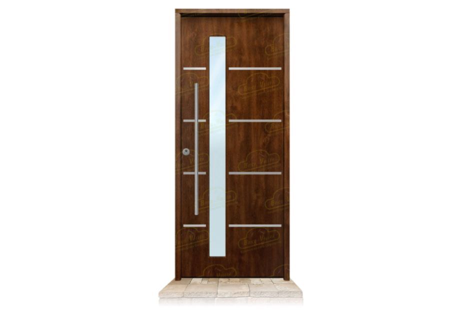 Puertas blindadas con cristal