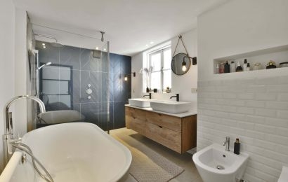 Bañeras con patas, un clásico en la decoración de cuartos de baño vintage