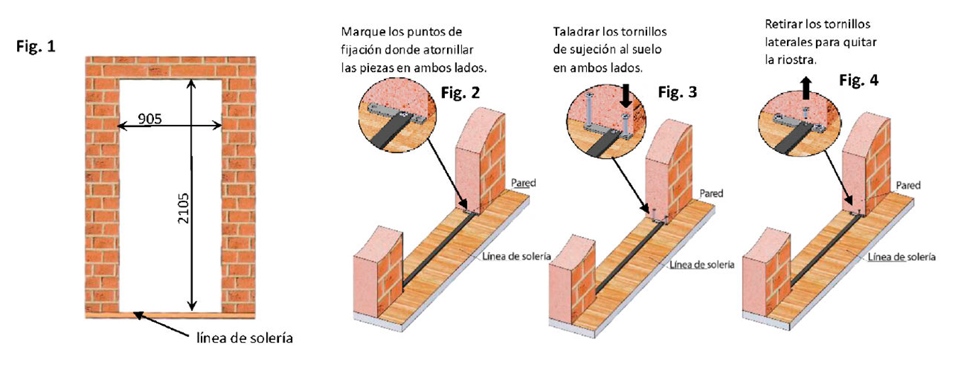 Instalar y colocar puerta acorazada de reforma