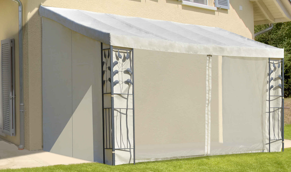 Pérgola adosada