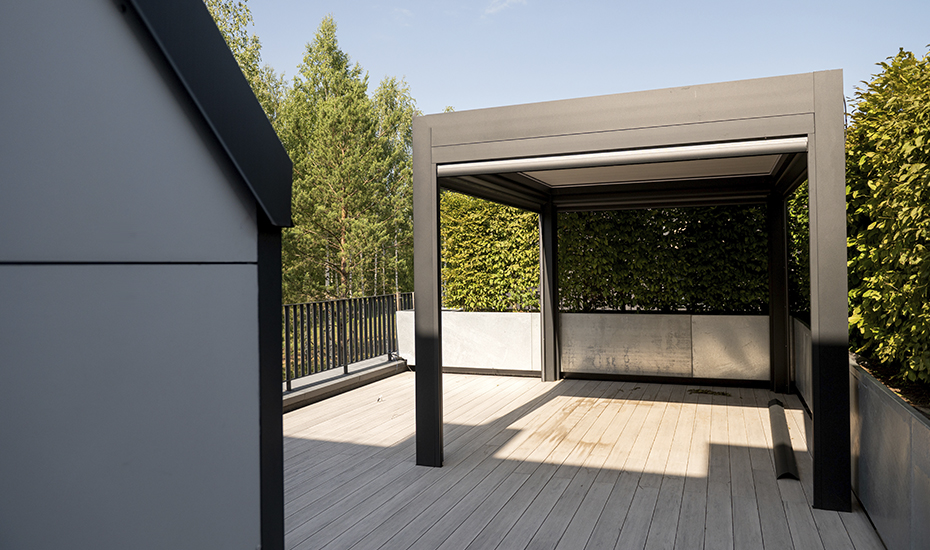 Pérgola bioclimatica