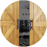 Puerta de Granero Doble