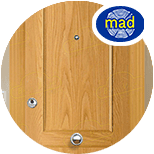 Puertas Blindadas con Madera