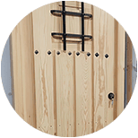 Puertas Exterior Madera - Pino