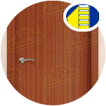 Puertas lisas sapelly HUECAS