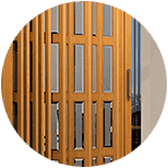 Puertas Plegables CON CRISTAL