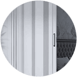 Puertas Plegables Madera Blanca
