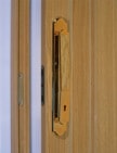 Puerta Plegable chapada simple