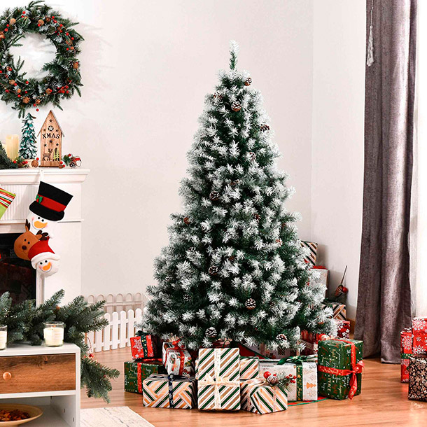 Árboles de Navidad nevados originales Árboles de Navidad nevados originales