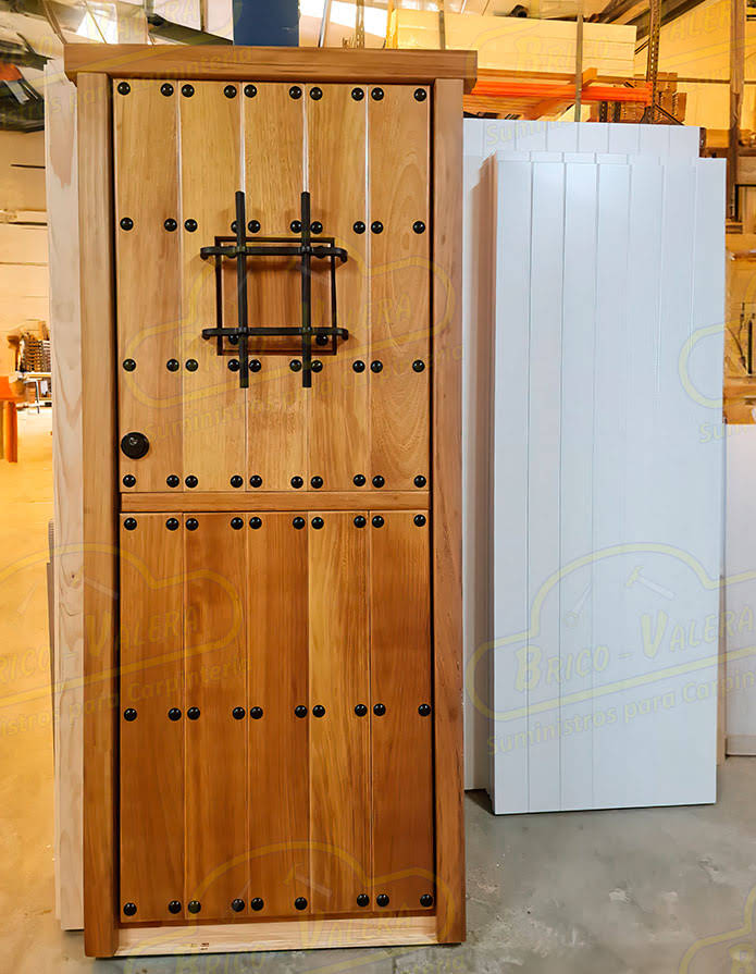 Foto Puertas Exterior Madera cliente 3
