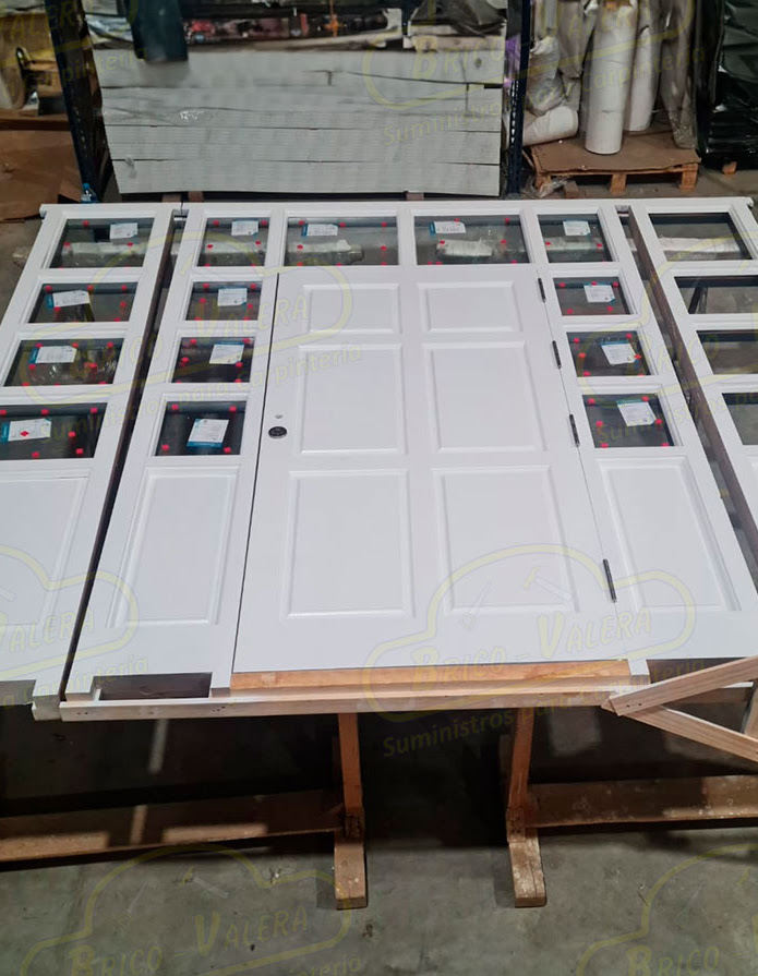 Foto Puertas Exterior Madera - Iroko cliente 1