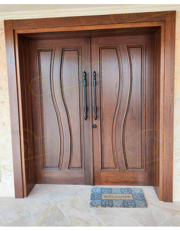 Foto Puertas Exterior Madera cliente 16