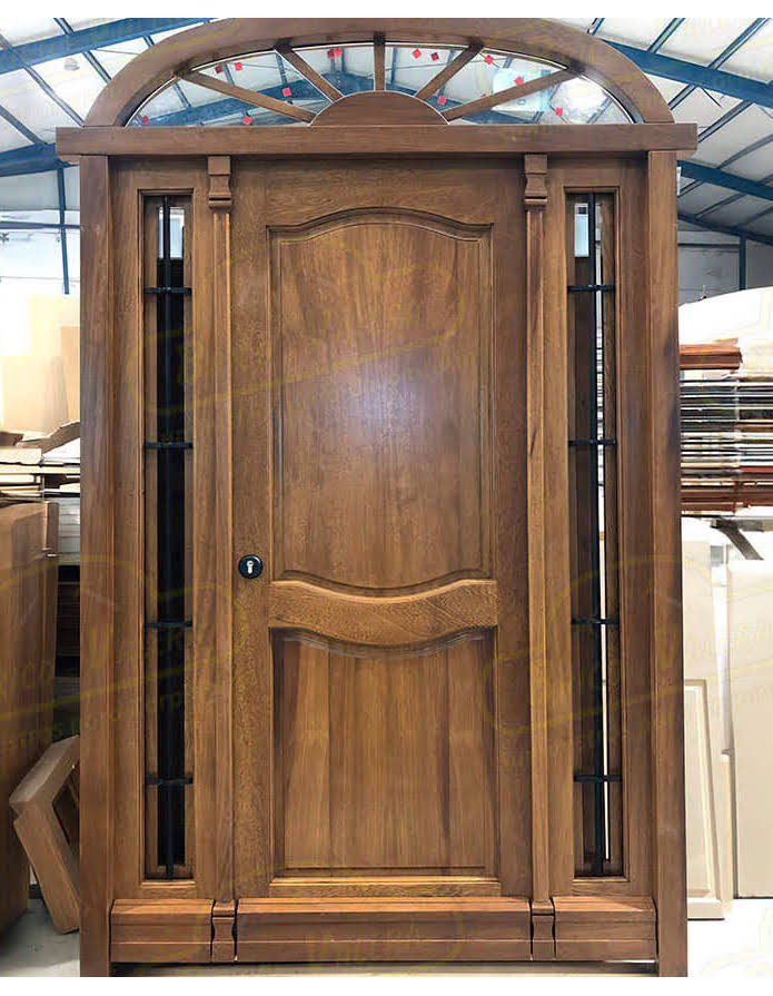 Foto Puertas Exterior Madera a Medida cliente 16