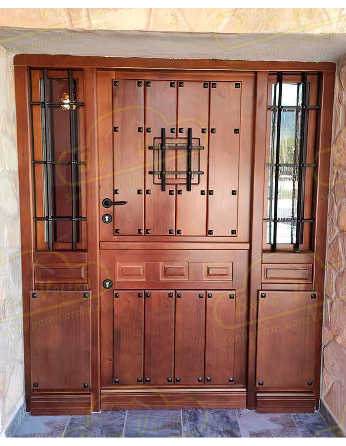 Foto Puertas Exterior Madera cliente 13