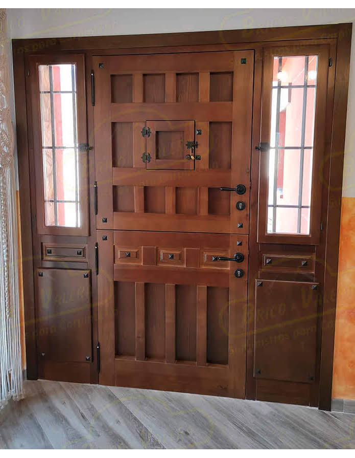 Foto Puertas Exterior Madera cliente 13
