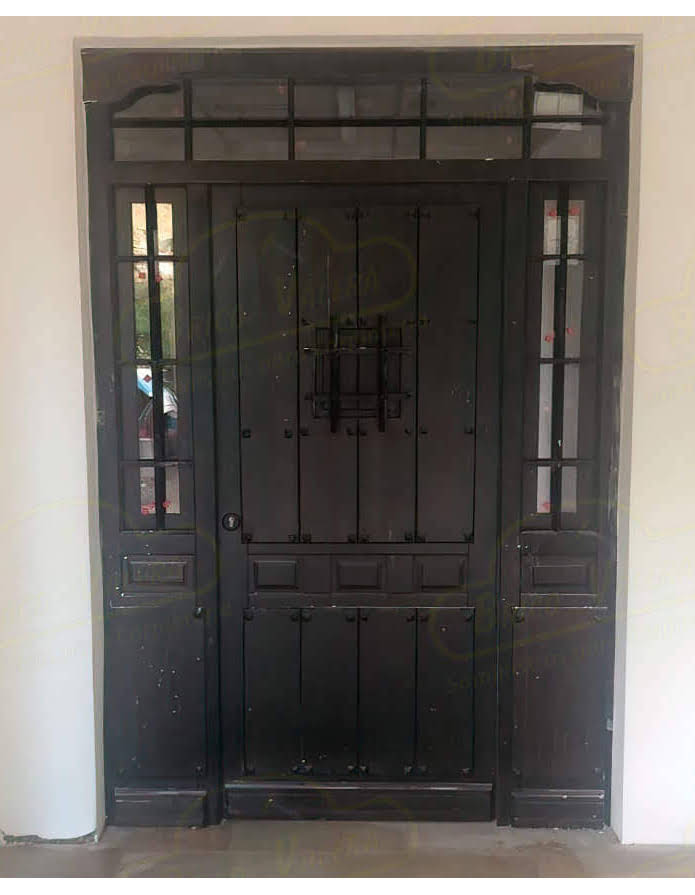 Foto Puertas Exterior Madera - Iroko cliente 11