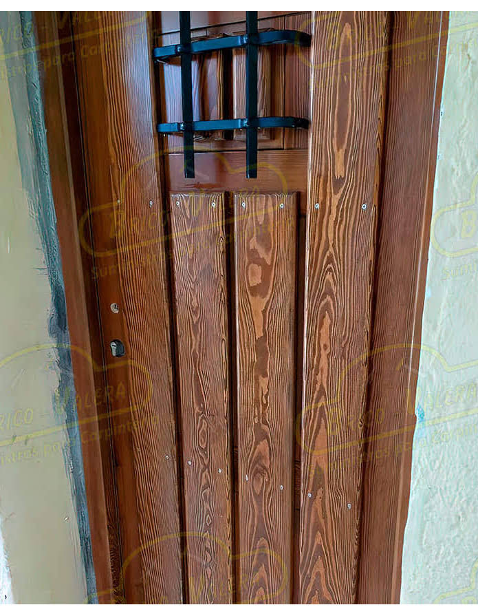 Foto Puertas Exterior Madera - Iroko cliente 13
