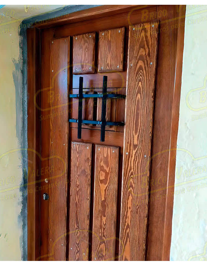 Foto Puertas Exterior Madera cliente 16