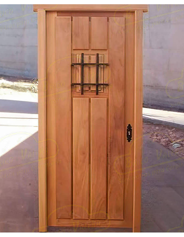Foto Puertas Exterior Madera - Iroko cliente 14