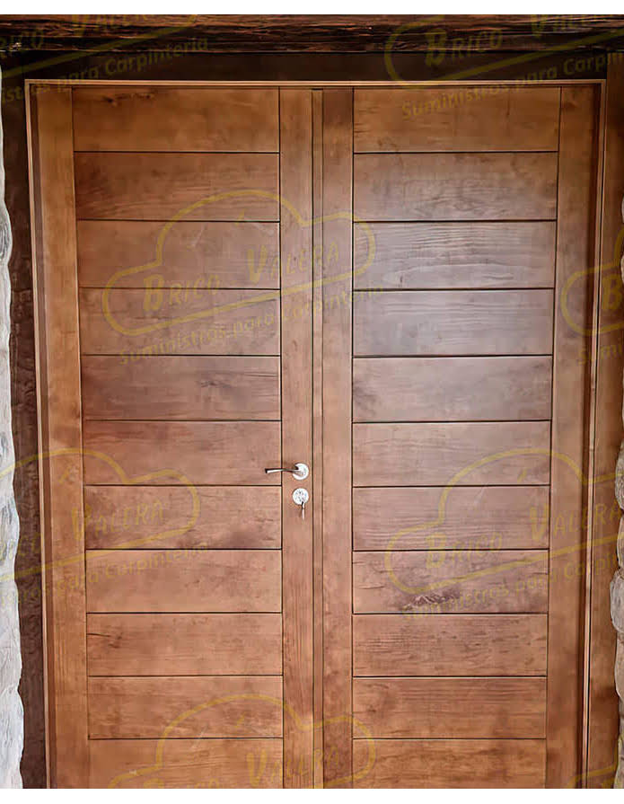 Foto Puertas Exterior Madera - Mejores Precios cliente 10