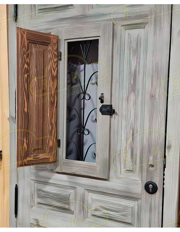 Foto Puertas Exterior Madera - Iroko cliente 8
