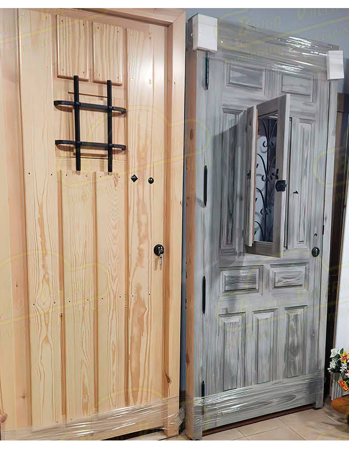 Foto Puertas Exterior Madera - Iroko cliente 9