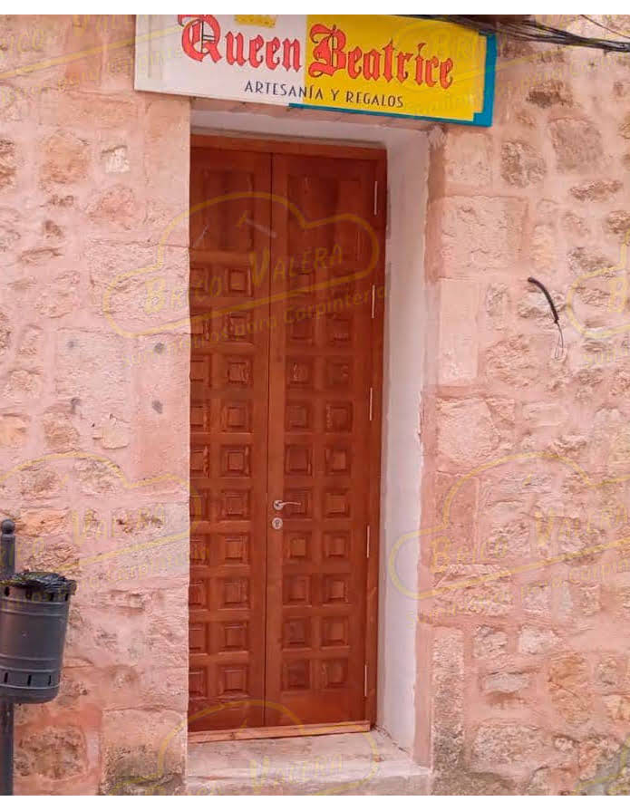 Foto Puertas Exterior Madera a Medida cliente 9