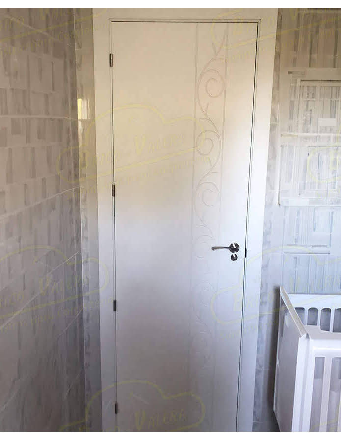 Foto Puertas Blancas Lacadas cliente 4