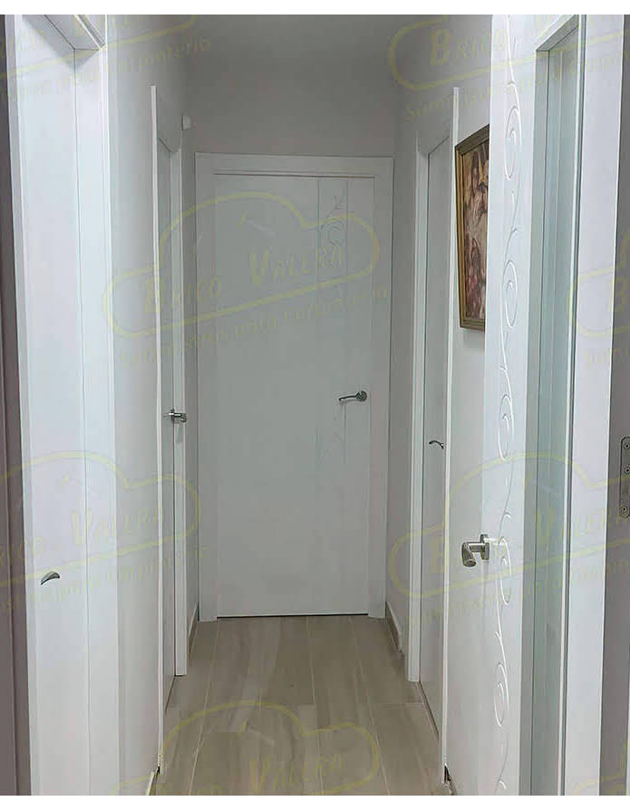Foto Puertas Blancas Lacadas cliente 5