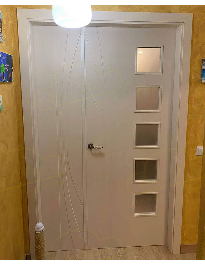 Foto Puertas Blancas Lacadas cliente 7
