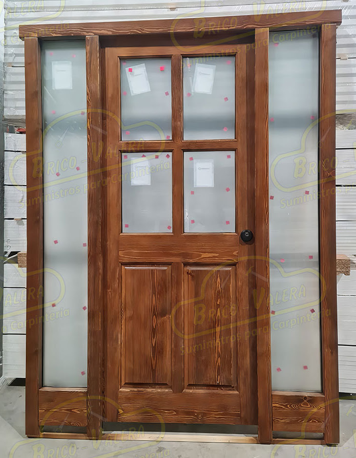 Foto Puertas Exterior Madera - Mejores Precios cliente 8