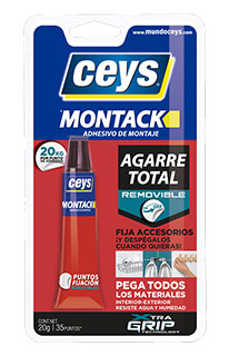 Montack Agarre Total Removible 20 grs.