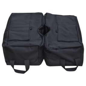 Bolsa Arena de Peso para Base de Sombrilla Impermeable Desmontable con Pala Base Soporte de Patio Paragua Cuadrada Pesa máx. 50kg