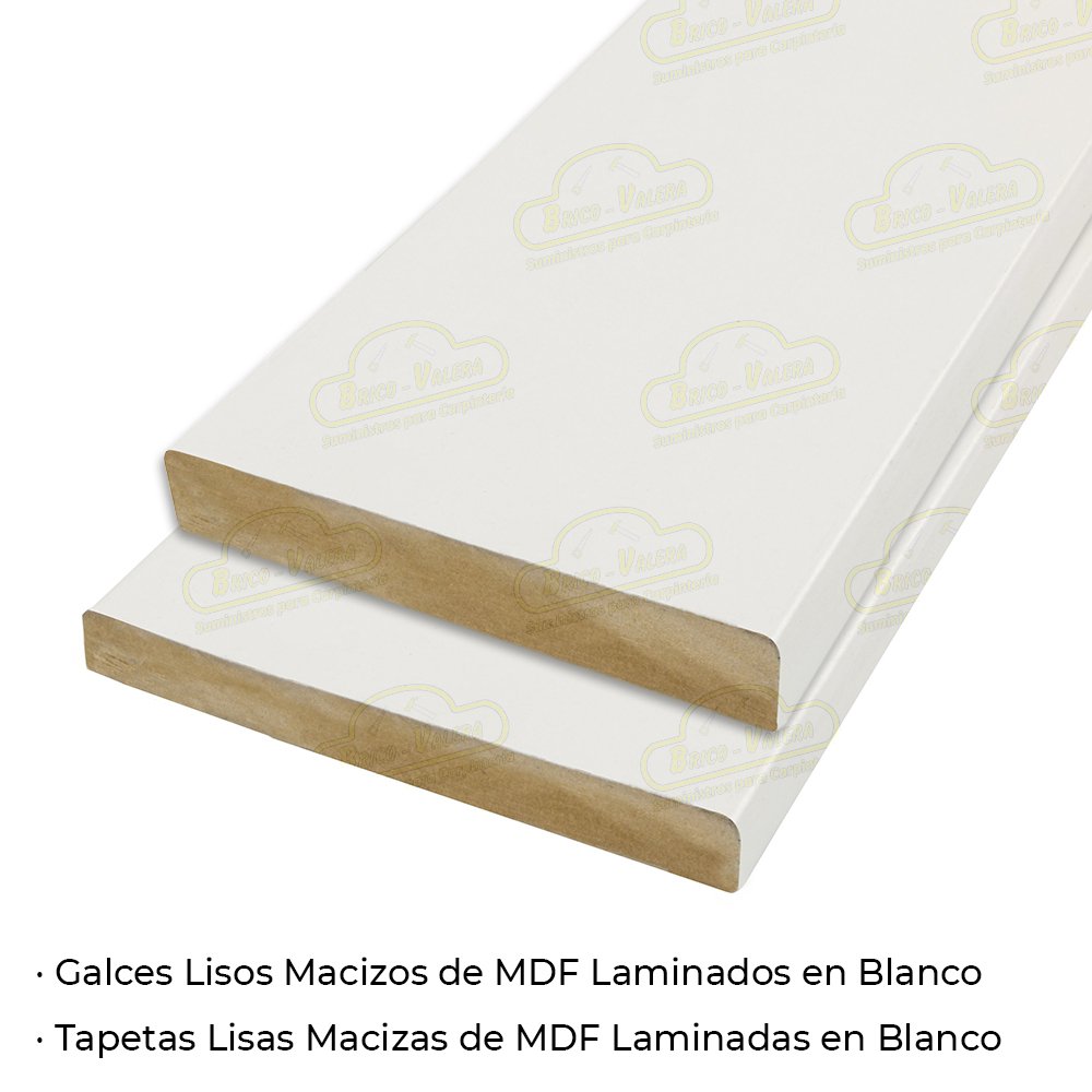 Kit Frente PV2 de Armario Corredero Lacado Blanco