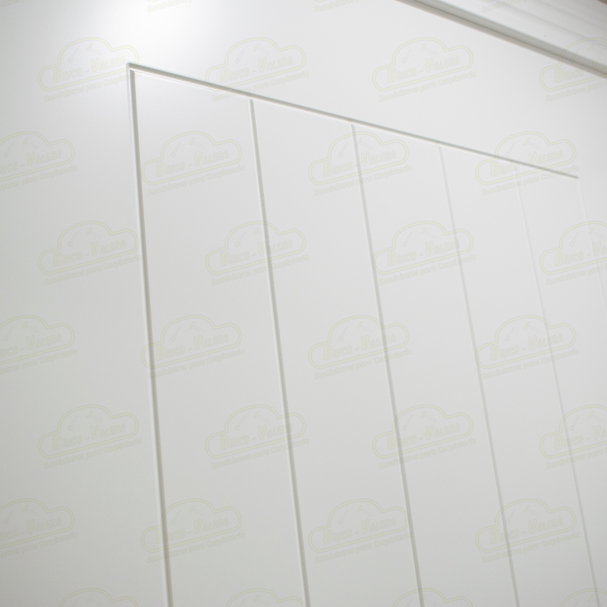 Puerta Premium PL-3600-PV4 Lacada Blanca de Interior en Block (Maciza)