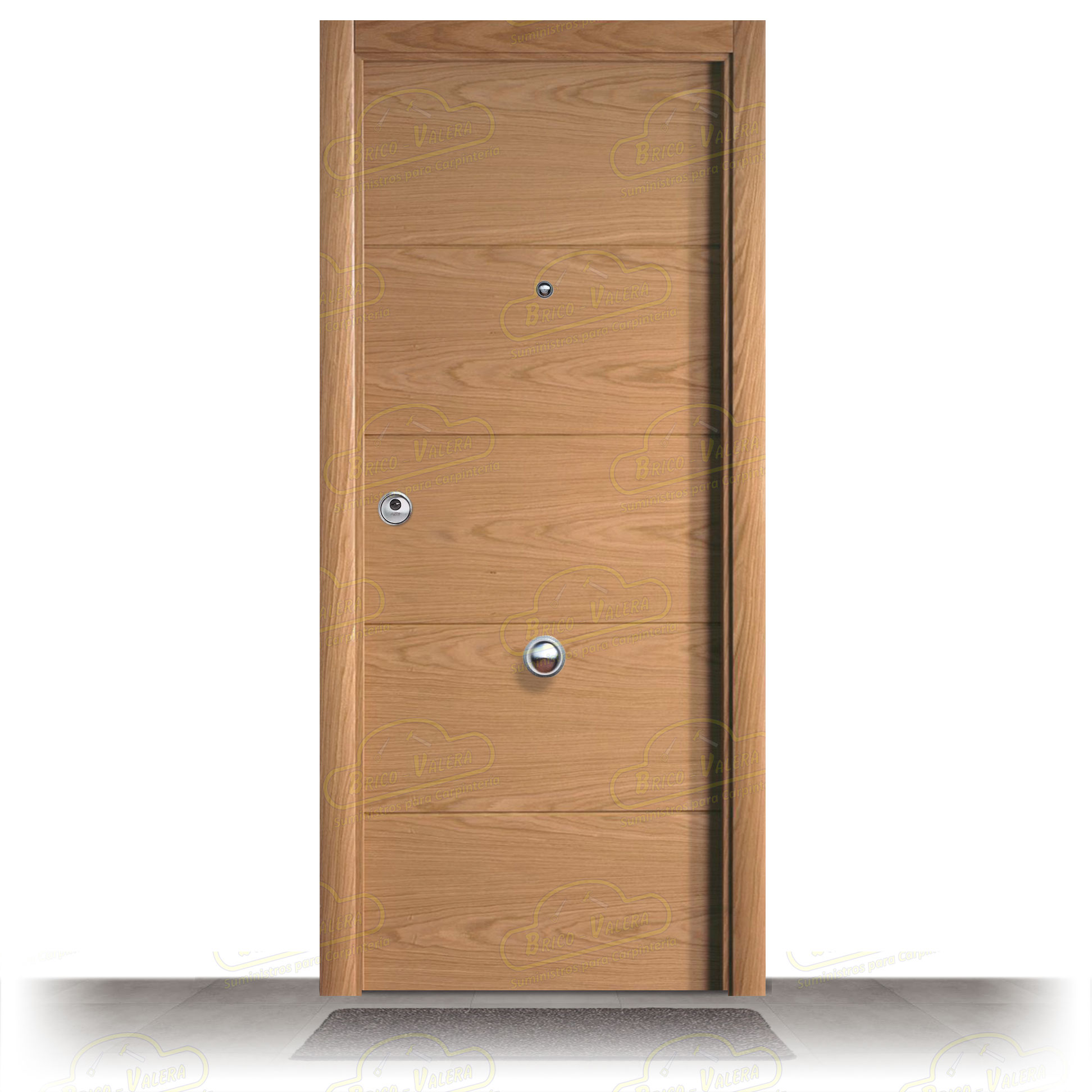 Puerta Blindada VT5 Cerezo Moderna