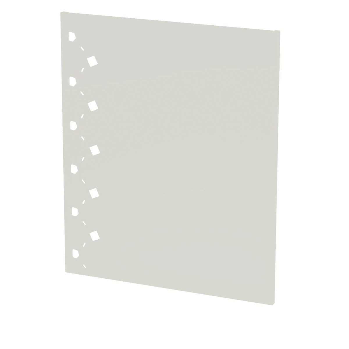 Panel 650 Decorativo Blanco (Bronpi)