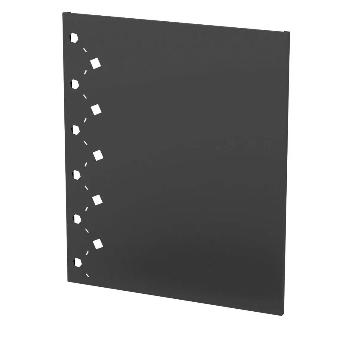 Panel 650 Decorativo Negro (Bronpi)