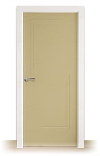 Puerta Maciza Combilac PL-1400 de Interior Lacada Beige